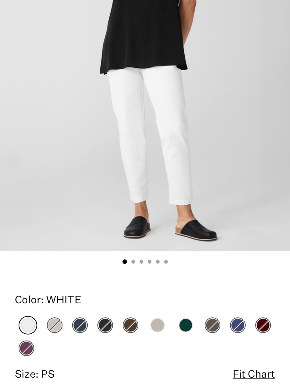 Washable Stretch Crepe Slim Pant